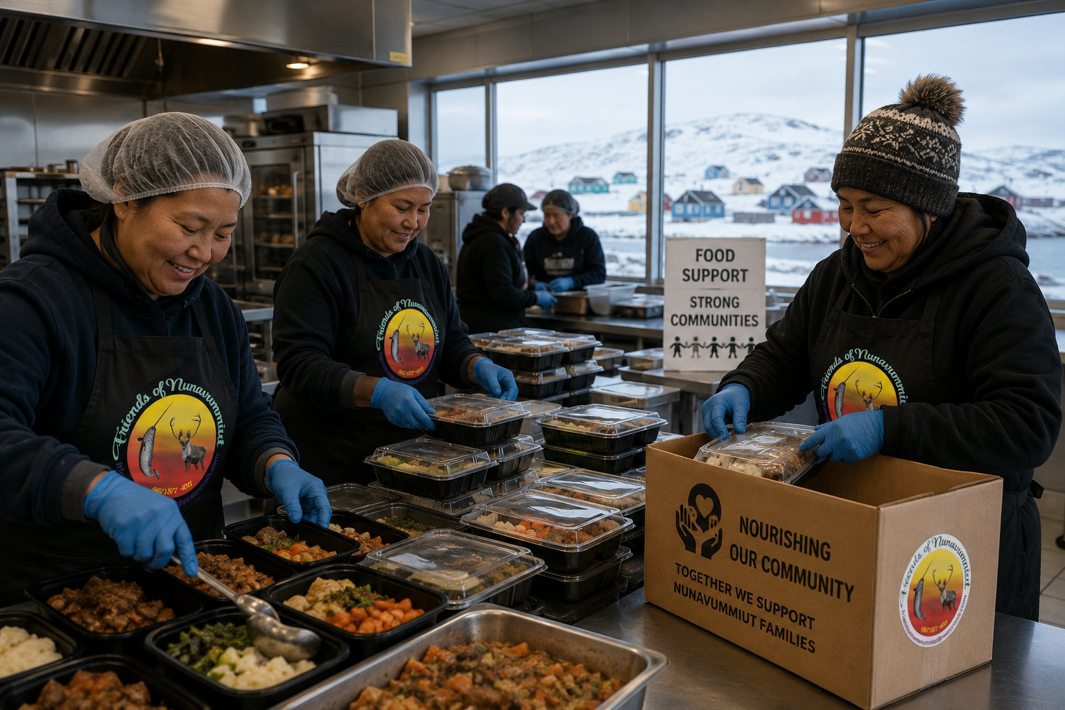 Food preparation and community support